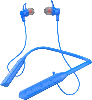 Zusix Storm 360 with 18 Hours Music Time In-Ear Wireless Neckband v5.0 Bluetooth(Blue, In the Ear)
