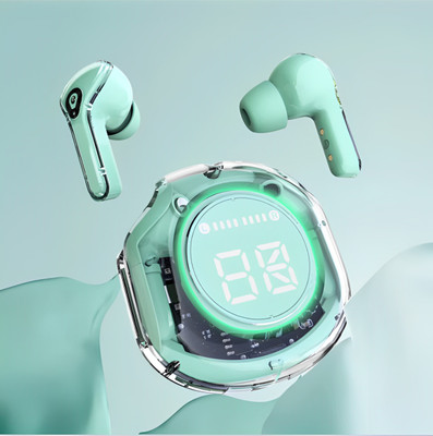 Brolan NB GREEN 01 True Wireless Ranger 48 Hours Playtime |Perfect for Music | 5.3 BT Bluetooth(Green, True Wireless)