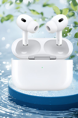 Morxt Airpuds Pro 2 (2nd gen) Upto 28 Hours Playtime*ANC (USB-C) B55 Bluetooth(White, In the Ear)