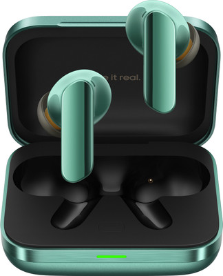 realme Buds Air 7 Pro with 53dB ANC,360 Spatial Audio, 48hrs Playback, IP55 ,6 Mic Bluetooth(Racing Green, True Wireless)