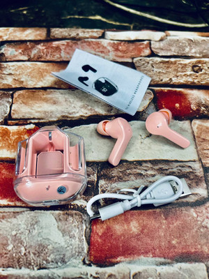 NKPR Newly Design UltraPods Buds ,Charging Case ,Sensor Touch 201 Bluetooth(Pink, True Wireless)