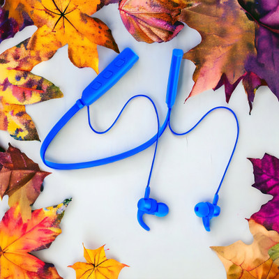 GPQ STORE bluetooth headset .B670 Bluetooth(Blue, In the Ear)