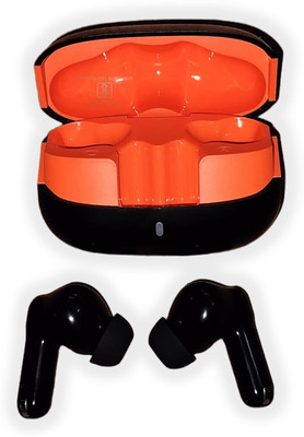 groomix Earbuds TWS bluetooth earphone 48H backup ENC clear voice calling high BASS Bluetooth(Black, In the Ear)