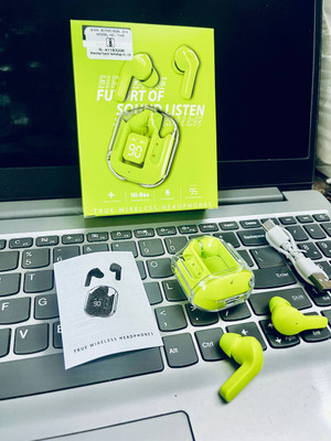 NKL New Superab Design UltraPods Buds With Charging Case 829 Bluetooth(Green, True Wireless)