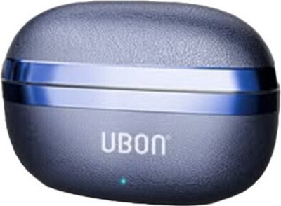 renotch Ubon Karma J28 , IPX5, HD Sound v5.3, 36 Hr Playtime & ANC Enable With Cover Bluetooth(Navy Blue, In the Ear)