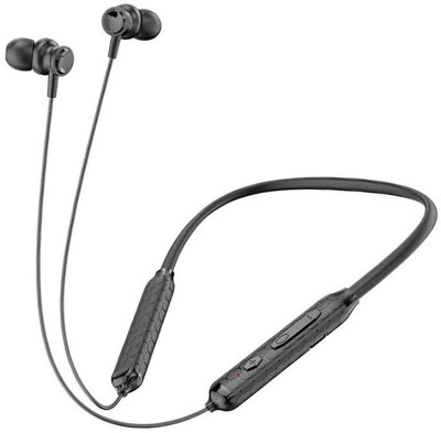 ZSIV M-30 Wireless Bluetooth Neckband Headset with V5.0 Flexible Bluetooth Headset Bluetooth Headset(Black, In the Ear)