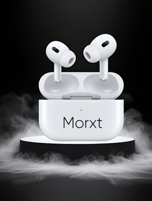 Morxt Air.poX Pro 2 Best premium quality -(USB-C)A96 Bluetooth(White, True Wireless)