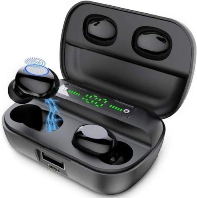 GUGGU TVI_429I_TWS T2 Wireless Earbuds Bluetooth Headset Bluetooth(Black, True Wireless)