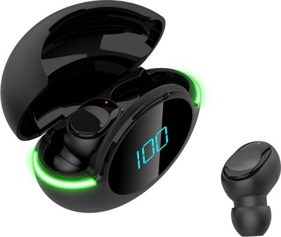 Jeevan jyoti agency Y80 TWS V5.1 gaming headset with 1.5h charging time and noise cancelling earbuds Bluetooth Headset(Black, True Wireless)
