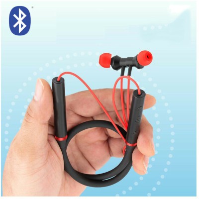 Gadget Master presenting you betterNeckband bluetooth superb voice wireless Bluetooth Headset(Red, In the Ear)