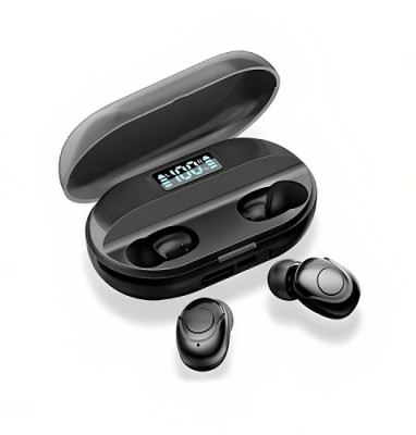 MI-STS True Wireless T2 Smart Earbuds with 1500mAh Emergency Powerbank Bluetooth(Black, True Wireless)