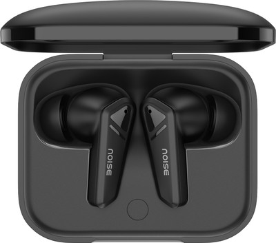 Noise Buds F1, 50H playtime, Matte finish Case, Quad Mic with ENC, In-built EQ Modes Bluetooth(Carbon Black, True Wireless)