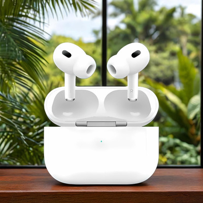 JQVA Earbuds Plus Touch Bass & Deep Audio Bluetooth(White, True Wireless)