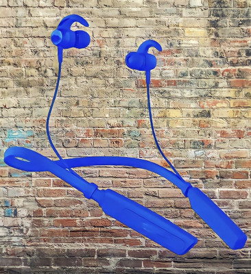 QPG STORE Rokerz 235 Pro Wireless Bluetooth Neckband(0B.619 Bluetooth(Blue, In the Ear)