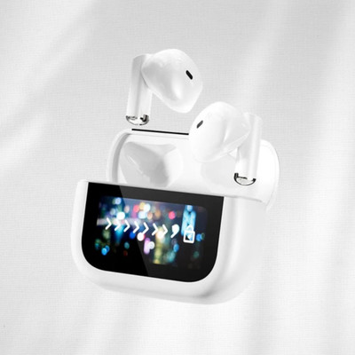 AIElectro ANC / ENC TOUCH007 Bluetooth(White, In the Ear)