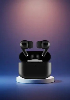 Shivana Airpds Pro Tws Earbud Tws Headphone True Wireless Earphones Bluetooth(Black, True Wireless)