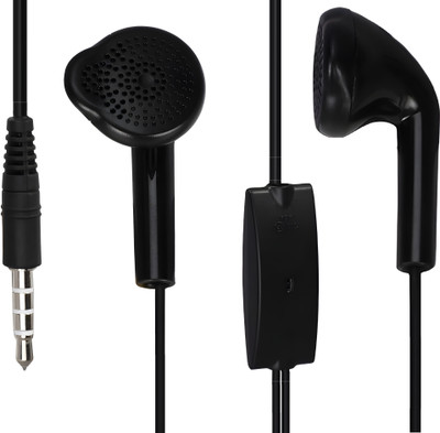 CABTRONICS Original EHS61ASFWE 3.5 mm Jack Earphone Wired(Black, In the Ear)