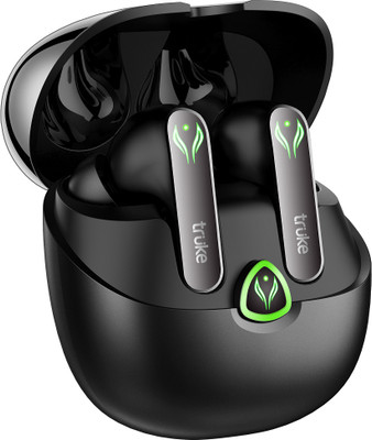 truke BTG Ultra with 60H Playtime, 360Spatial, Low Latency, 13mm Drivers, Multi-modes Bluetooth(Metal Black, True Wireless)