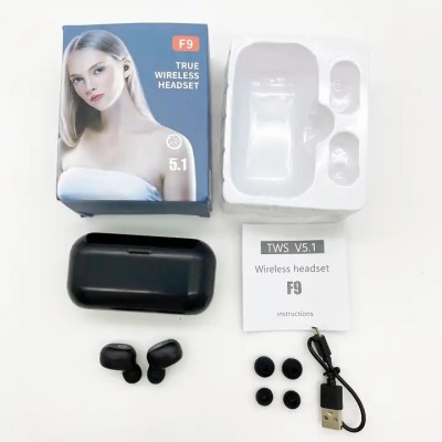 ASTOUND KGF -209 Touch Control Wireless Bluetooth Earphones Bluetooth Headset(Black, In the Ear)