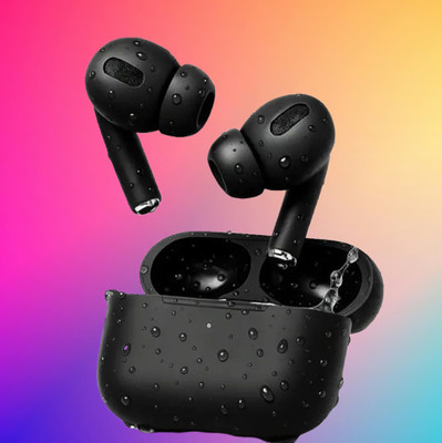 Three Guys Black Buds With Touch Sensor, Waterproof, ANC,34 Bluetooth V5.1 Bluetooth True Bluetooth(Black, In the Ear)