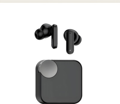 MSNR Buds 2 Elite - 100Hr Battery Bluetooth headphones Earphone 2Mic ENC Game Mode-10 Bluetooth Gaming(Black, In the Ear)