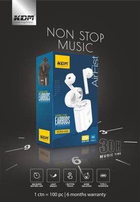 KDM W2 AirFist Truly Wireless In Ear Earbuds Bluetooth Headset