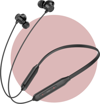 E EARBOUT ONEPLUSe Z2 Sportz 13 Edition Bluetooth Neckband with Long Battery Life Bluetooth & Wired(Black, In the Ear)