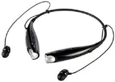 Bhanu wireless HBS-730 bluetooth headphone pack of 1 Bluetooth Headset(Black, In the Ear)