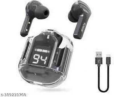 HEMAVI BLACK ULTRAPODS WITH CLEAR SOUND Bluetooth Gaming(Black, On the Ear)