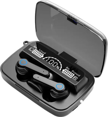 Mid Light M19 Wireless Earbuds Bluetooth headset ADVANCE ASAP Charge with Power Bank D86 Bluetooth(Black, True Wireless)