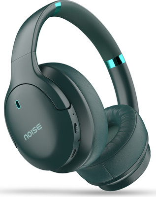 Noise Airwave Max 4 with 70 Hours Playtime,ENC wiith Dual pairing & Ultra-low latency Bluetooth & Wired(Tropical Teal, On the Ear)
