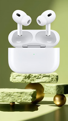 BeatFlow Buds2 Pro with 48Hrs Playback,Deep Bass,BM156 Bluetooth(White, True Wireless)