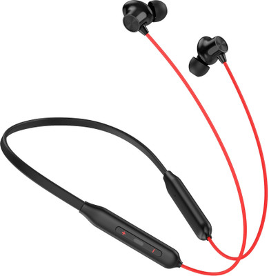 Aroma NB120 Amaze Upto 50 Hours Playtime*, Fast Charging, Dual Pairing Neckband Bluetooth(Booming Red, In the Ear)