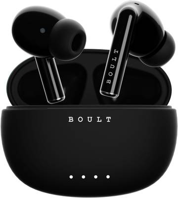 Boult Audio W20 with Zen ENC Mic, 32H Battery Life, Low Latency Gaming, Made in India, 5.3v Bluetooth Headset