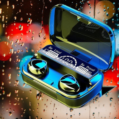 GUGGU TWS_M10_889Bluetooth V5.1 in-Ear Wireless Earbuds With 4 Hours Playback Stereo Bluetooth(Black, True Wireless)