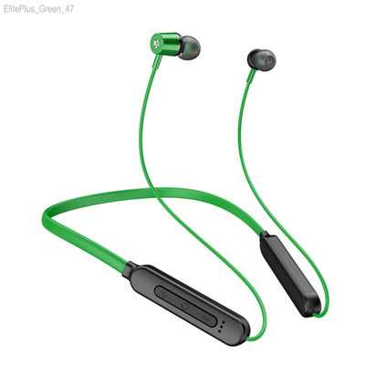 Zusix Elite Plus - Adaptive Bass Boost with 48 Hours Music Time Wireless Neckband Bluetooth(Green, In the Ear)
