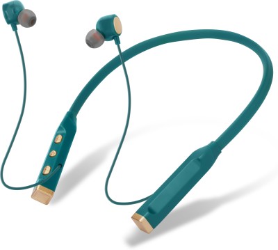 TEQIR New Supper Blast BASS Headphone T19 Quick Charging Earphones Perfume Wire(G03) Bluetooth Headset(Green, In the Ear)