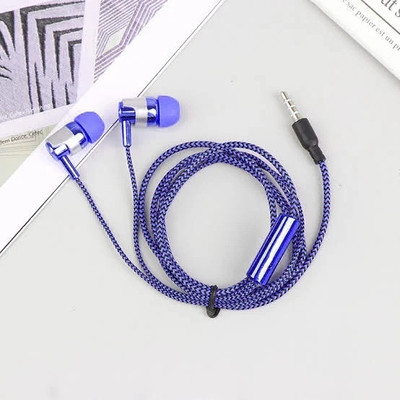 GB Technologies premium quality earphone Wired(Blue, In the Ear)