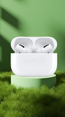 BeatFlow Air-pods Pro Pro 2 (2nd generation) BR18 MagSafe Case-(USB-C) Bluetooth(White, In the Ear)