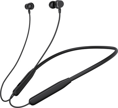 Rueqn GUSTO 110 - 48 Hours Playtime Wireless Neckband headphones Earphone-3 Bluetooth Gaming(Black, True Wireless)
