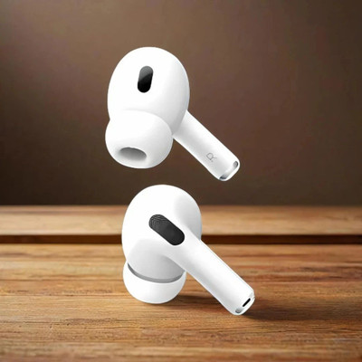 Nitin Solanki Ultra with Mic & Touch Control Bluetooth(White, In the Ear)