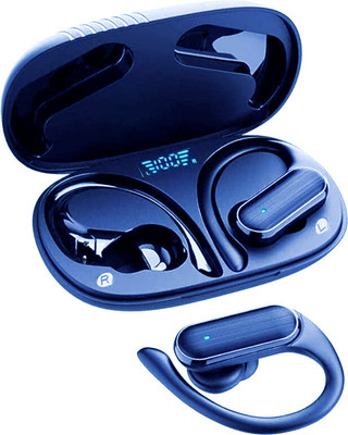DigiClues A520 Earbuds 13mm HD Dynamic Driver, Touch Controls Bluetooth(Blue, True Wireless)