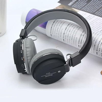 YAROH SH112-KS58-SH12 Wireless Bluetooth Headphone With Mic Bluetooth Headset Bluetooth(Multicolor, On the Ear)