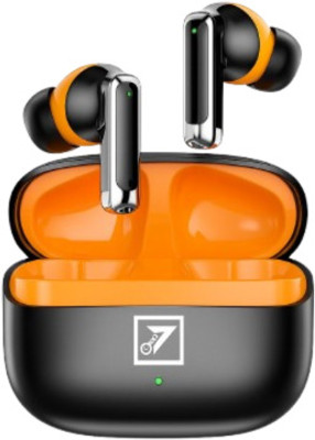 One7 ON TWS - 51 30 Hours Playtime True Wireless Earbuds ENC Noise Reduction Bluetooth(Black, Yellow, In the Ear)