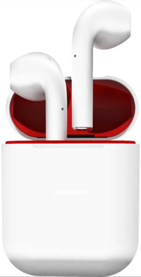 One7 ON-1000 Touch Control Earbuds With 24 Hours Music Playtime Bluetooth(White, Red, True Wireless)