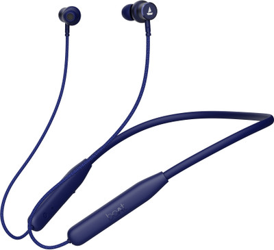 boAt Rockerz 110 with 40 HRS Playback, ENx Technology, Beast Mode & ASAP Charge Bluetooth(Deep Purple, In the Ear)