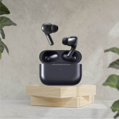 AIZINA Bluetooth Earbuds with Immersive Audio Technology_7R Bluetooth(Black, True Wireless)