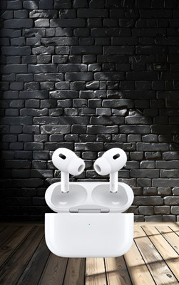 BeatFlow High Definition Sound Earbuds with Noise Filter Mic Bluetooth(White, True Wireless)