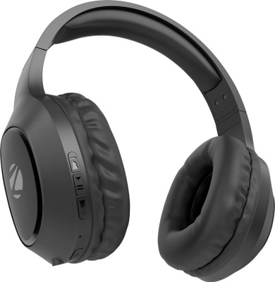 ZEBRONICS Thunder NEO (WHP 12), BT v5.4 l AUX, Upto 60h* backup, Gaming Mode (Low Latency) Bluetooth(Black, On the Ear)