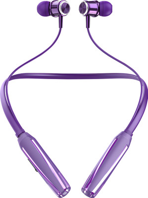 ZPELDORN CH-48 Rock - 48 Hour Playtime Headphone Neckband Earphone (PR) Bluetooth(Purple, On the Ear)